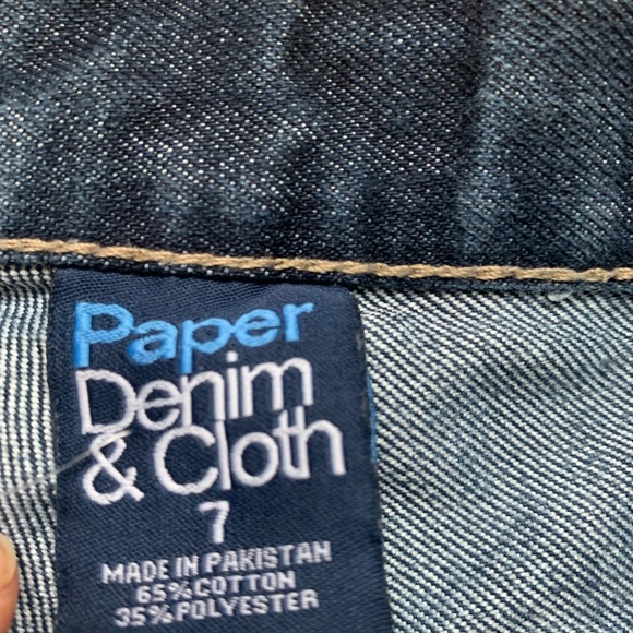 Paper Denim & Cloth Faded Blue Jeans - Picture 3 of 4